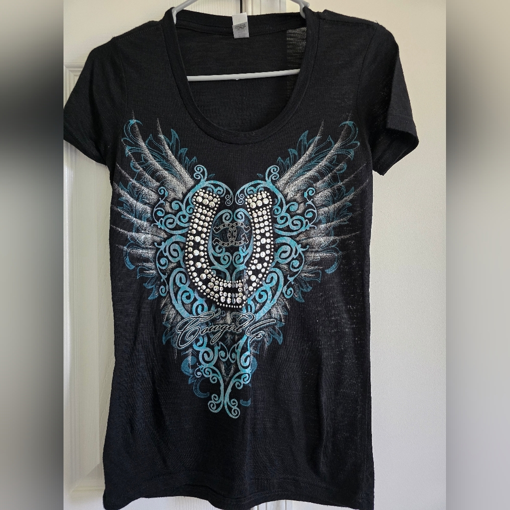 Womens Horseshoe T Shirt